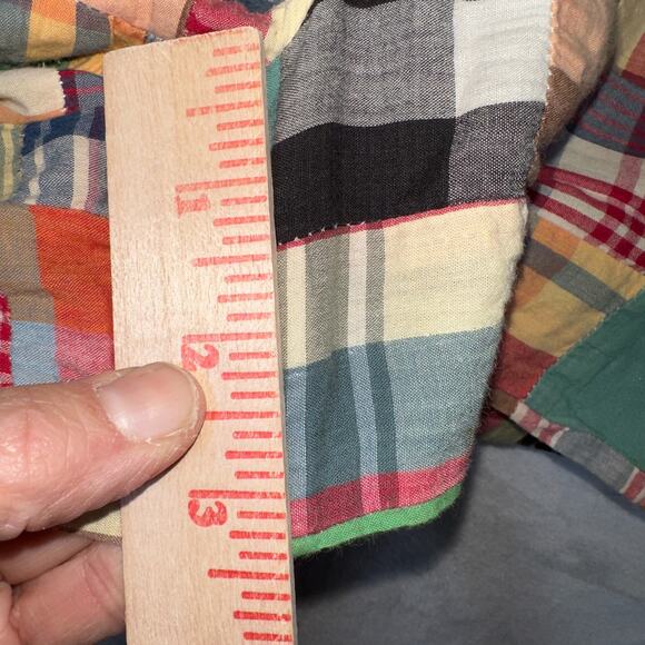 J. Crew Shorts Women's Size 2 Madras Plaid City Fit Shorts Preppy Minimalism - Picture 5 of 9